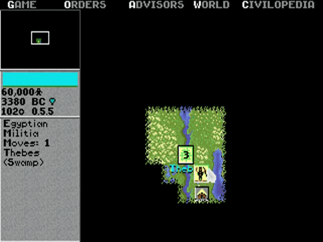 Civilization screenshot 4 for Amiga